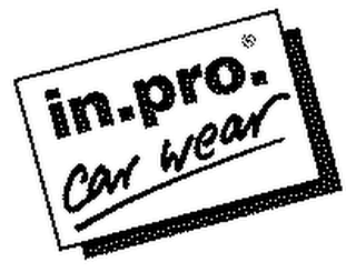 IN. PRO CAR WEAR logo