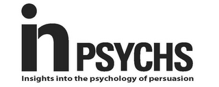 IN PSYCHS INSIGHTS INTO THE PSYCHOLOGY OF PERSUASION logo