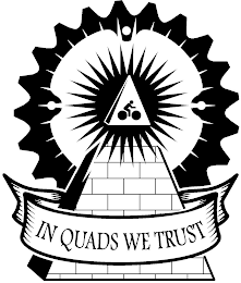 IN QUADS WE TRUST logo