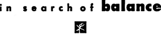 IN SEARCH OF BALANCE logo