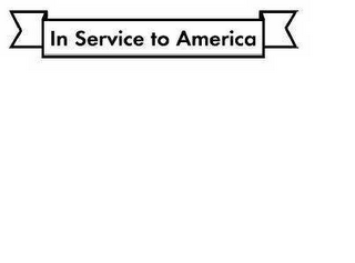 IN SERVICE TO AMERICA logo