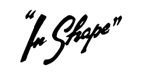 "IN SHAPE" logo