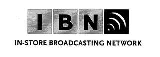IN-STORE BROADCASTING NETWORK logo