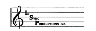 IN SYNC PRODUCTIONS INC. logo