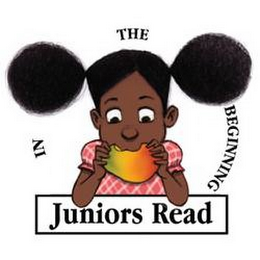 IN THE BEGINNING JUNIORS READ logo