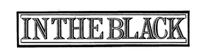 IN THE BLACK logo