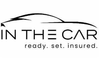 IN THE CAR READY. SET. INSURED. logo