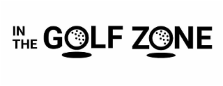 IN THE GOLF ZONE logo