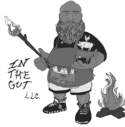 IN THE GUT LLC. 100 50 20 10 THE IN $ GUT logo