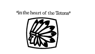 "IN THE HEART OF THE TETONS" logo