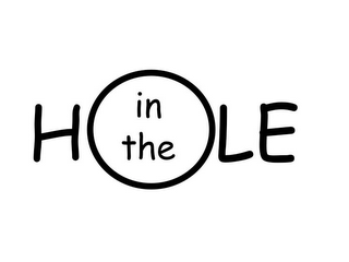 IN THE HOLE logo