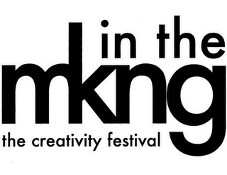 IN THE MKNG THE CREATIVITY FESTIVAL logo