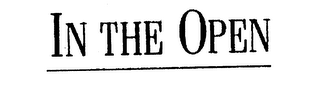 IN THE OPEN logo