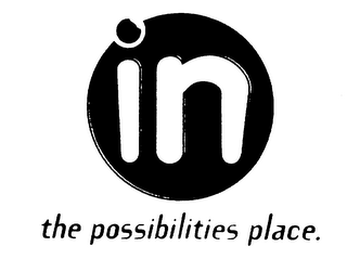 IN THE POSSIBILITIES PLACE. logo