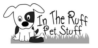 IN THE RUFF PET STUFF logo