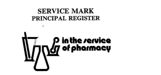 IN THE SERVICE OF PHARMACY logo