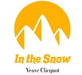 IN THE SNOW VEUVE CLICQUOT logo