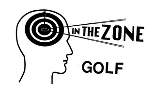 IN THE ZONE GOLF logo