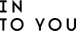 IN TO YOU logo