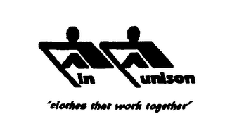IN UNISON 'CLOTHES THAT WORK TOGETHER' logo