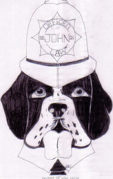 IN-VEST IN YOUR CHILD OFFICER JOHN LAW 2001 logo