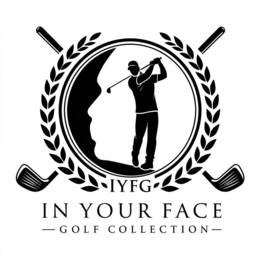 IN YOUR FACE GOLF COLLECTION logo
