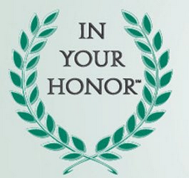 IN YOUR HONOR logo