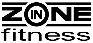 IN ZONE FITNESS logo