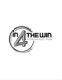 IN4THEWIN CORNHOLE PUB logo