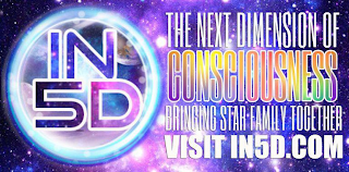 IN5D THE NEXT DIMENSION OF CONSCIOUSNESS BRINGING STAR FAMILY TOGETHER VISIT IN5D.COM logo