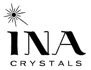 INA CRYSTALS logo