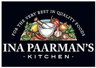 INA PAARMAN'S KITCHEN FOR THE VERY BEST IN QUALITY FOODS logo