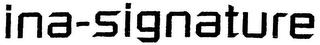 INA-SIGNATURE logo