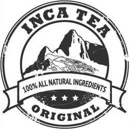 INCA TEA ORIGINAL 100% ALL NATURAL INGREDIENTS logo