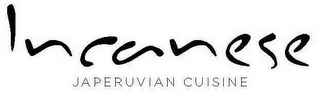 INCANESE JAPERUVIAN CUISINE logo
