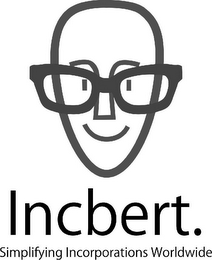 INCBERT. SIMPLIFYING INCORPORATIONS WORLDWIDE logo