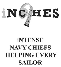 INCHES 1 2 3 12 13 INTENSE NAVY CHIEFS HELPING EVERY SAILOR logo
