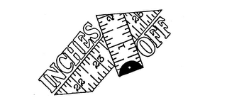 INCHES OFF logo