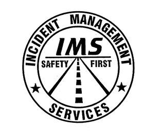 INCIDENT MANAGMENT SERVICES IMS SAFETY FIRST logo