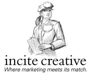 INCITE CREATIVE WHERE MARKETING MEETS ITS MATCH logo