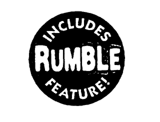 INCLUDES RUMBLE FEATURE logo