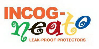 INCOG- NEATO LEAK-PROOF PROTECTORS logo