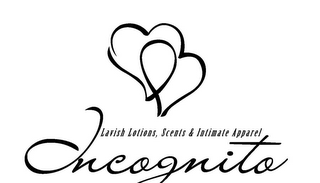 INCOGNITO LAVISH LOTIONS, SCENTS & INTIMATE APPAREL logo