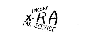 INCOME X-RA TAX SERVICE logo