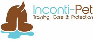 INCONTI-PET TRAINING, CARE & PROTECTION logo