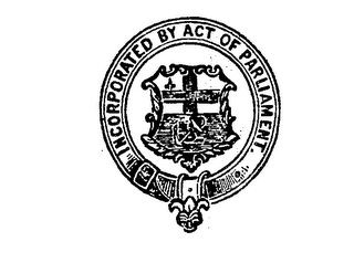 INCORPORATED BY ACT OF PARLIAMENT logo