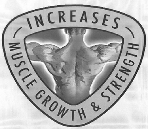 INCREASES MUSCLE GROWTH & STRENGTH logo
