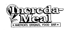 INCREDA-MEAL AMERICA'S ORIGINAL FOOD BAR logo
