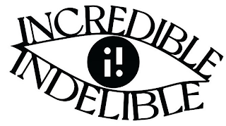 INCREDIBLE ¡! INDELIBLE logo