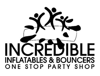 INCREDIBLE INFLATABLES & BOUNCERS ONE STOP PARTY SHOP logo